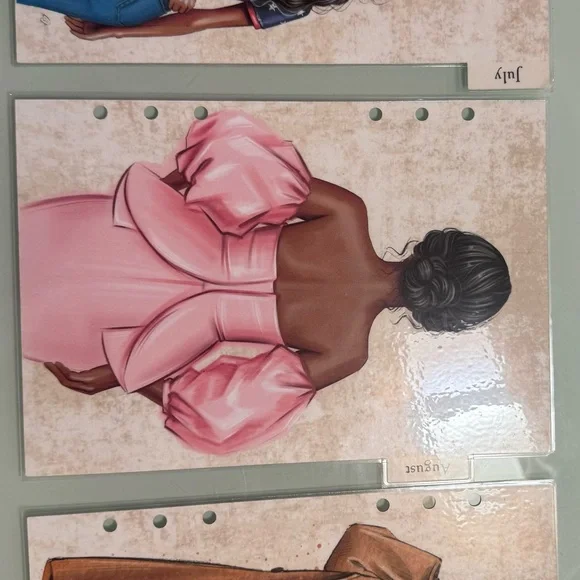 Themed A5 Planner Dividers - Picture 3 of 4